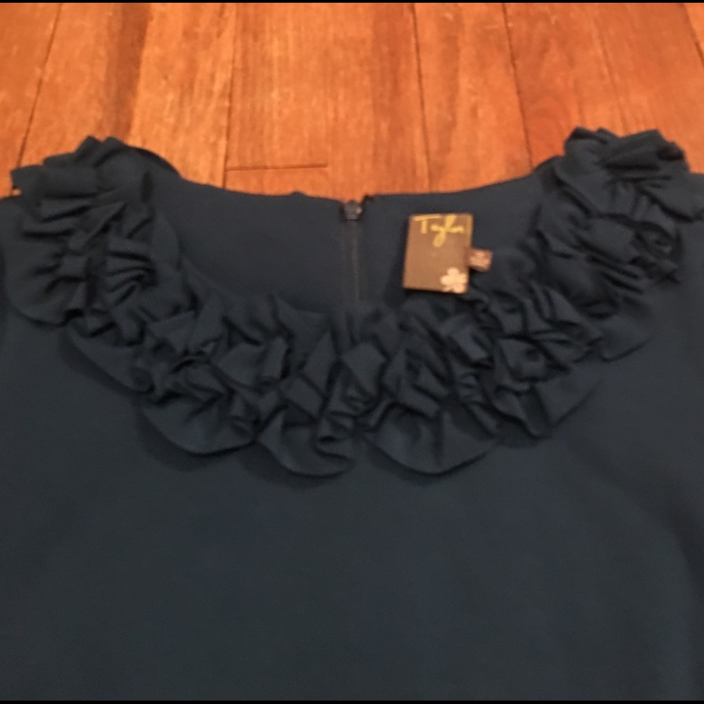 Teal Blued Ponte Dress